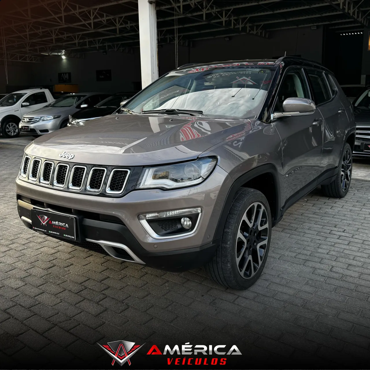 
								Compass 2021 – 2.0 4×4 Diesel – limited 1 ano de garantia full									