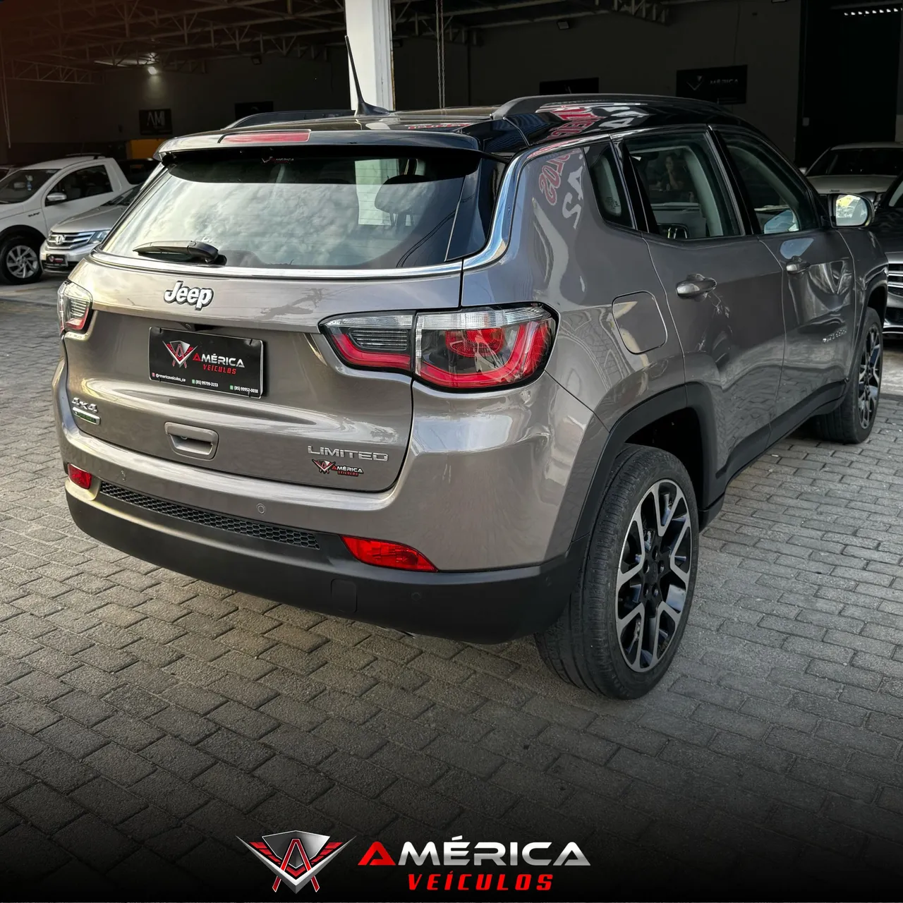 
								Compass 2021 – 2.0 4×4 Diesel – limited 1 ano de garantia full									